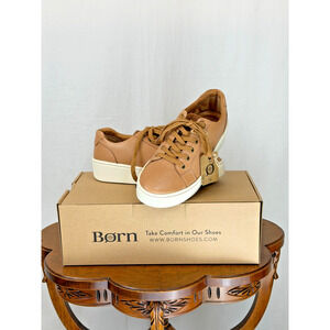 Born Mira Natural Leather Sneaker US Womens 11 US Comfort Tennis Shoe